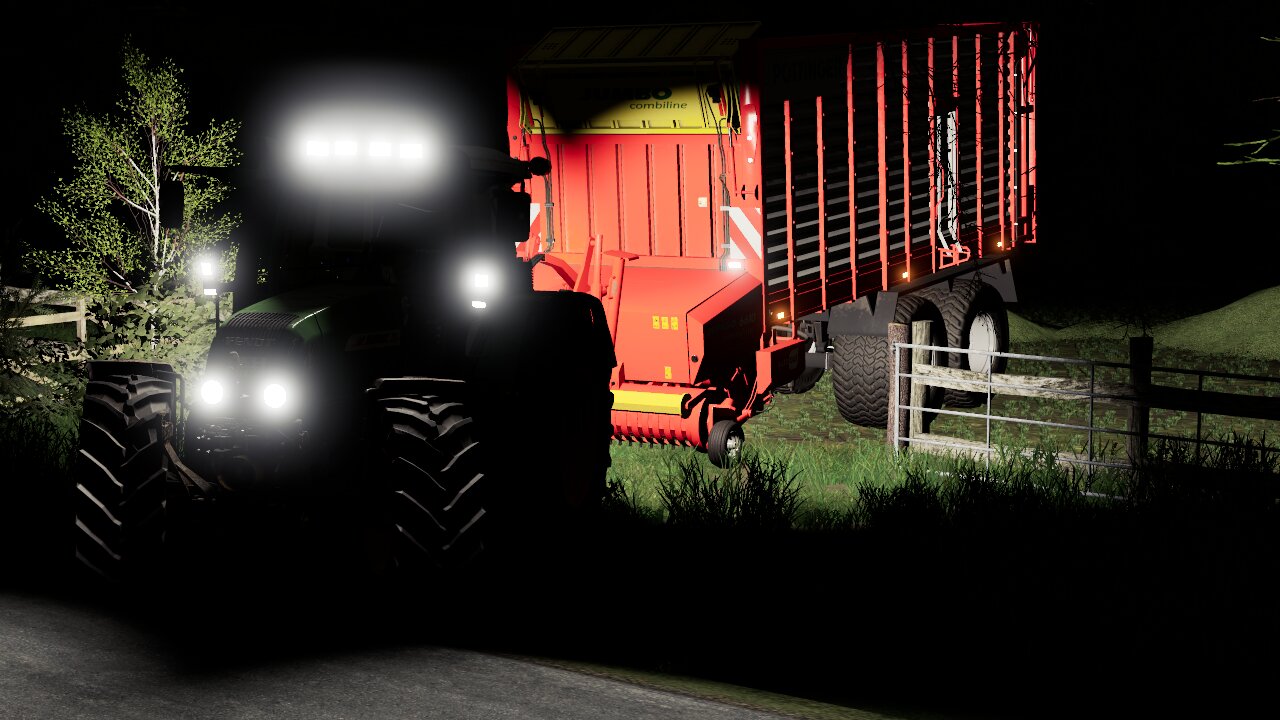 Klee einfahren mit Fendt Favorit 716 Vario