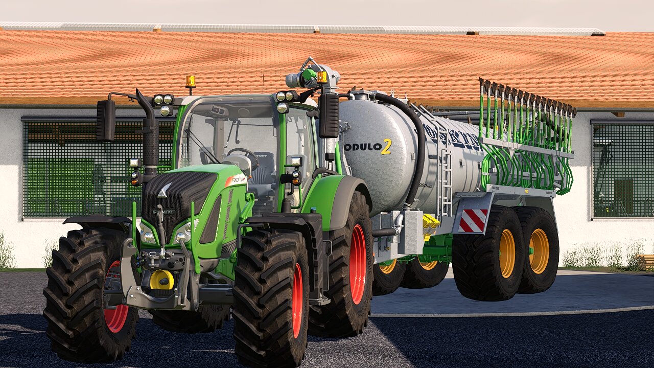 Schön gülle fahren bim Story Proyekt