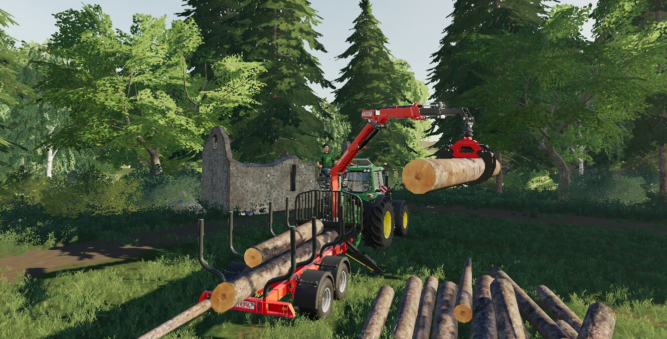 Holz laden