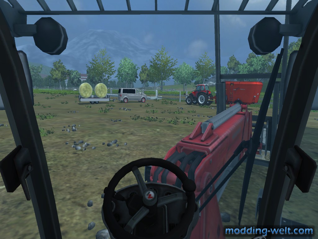 Schafe versorgen