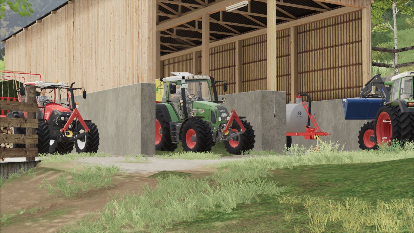 Meci an Fendt Luggi und Fendt Fan 412 , Aufn Server