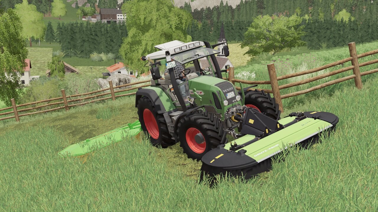 Mahn am Server mit @Fendt Fan 412 & @Steyr 968