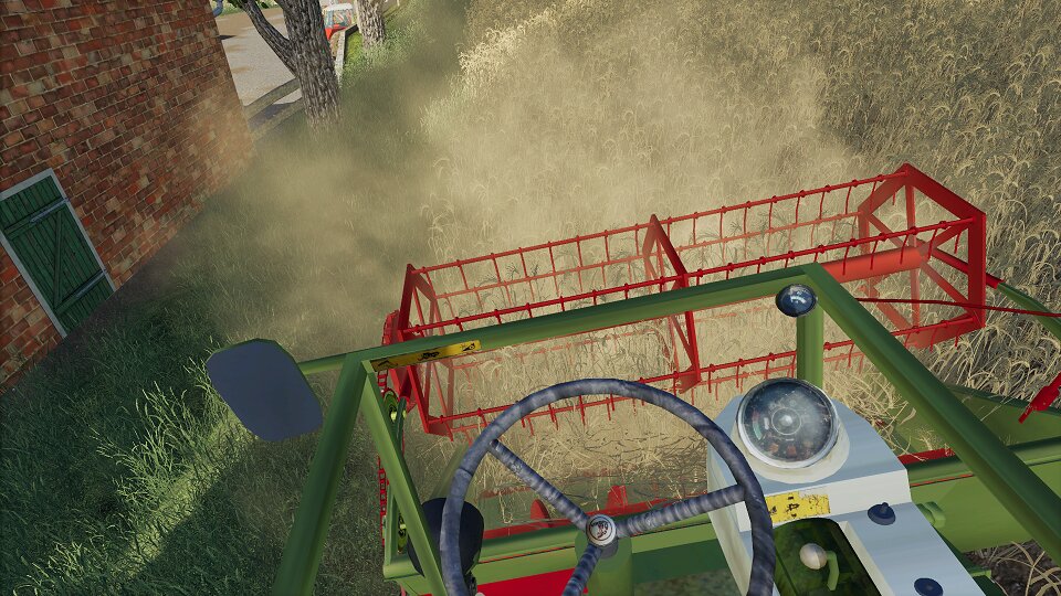 Gersten Drusch mit Claas Consul