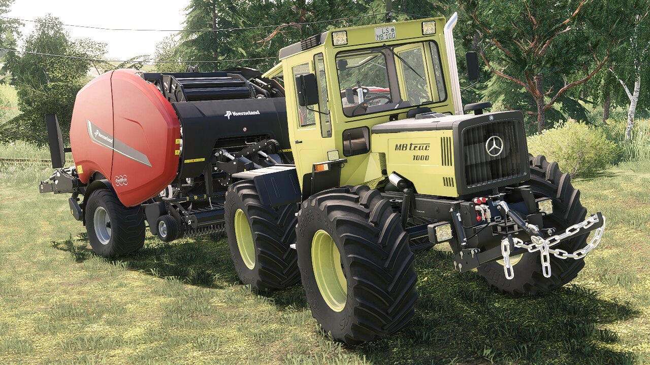 MB Trac soll Ballen machen