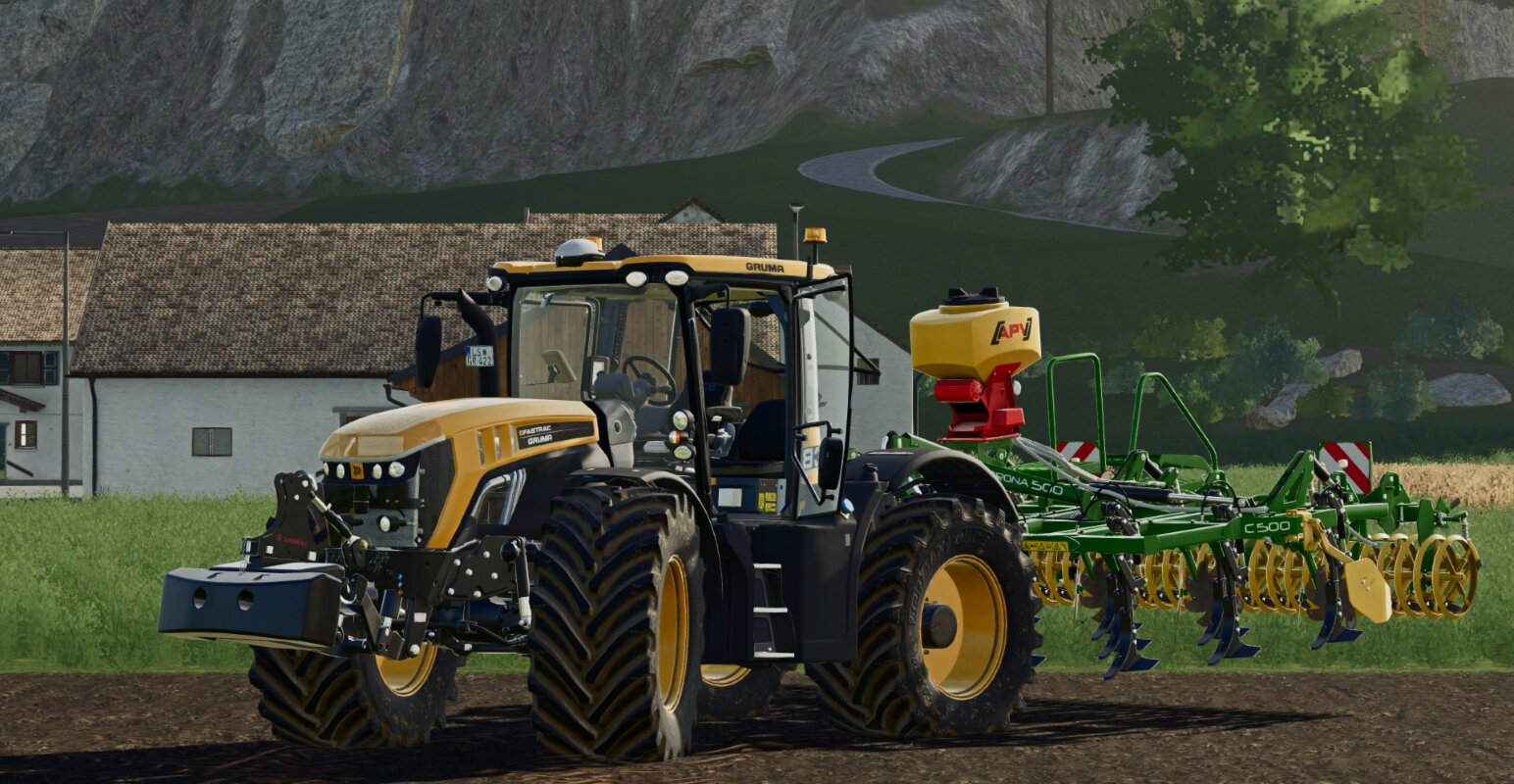 #JCB 4220 und Kerner Corona 500