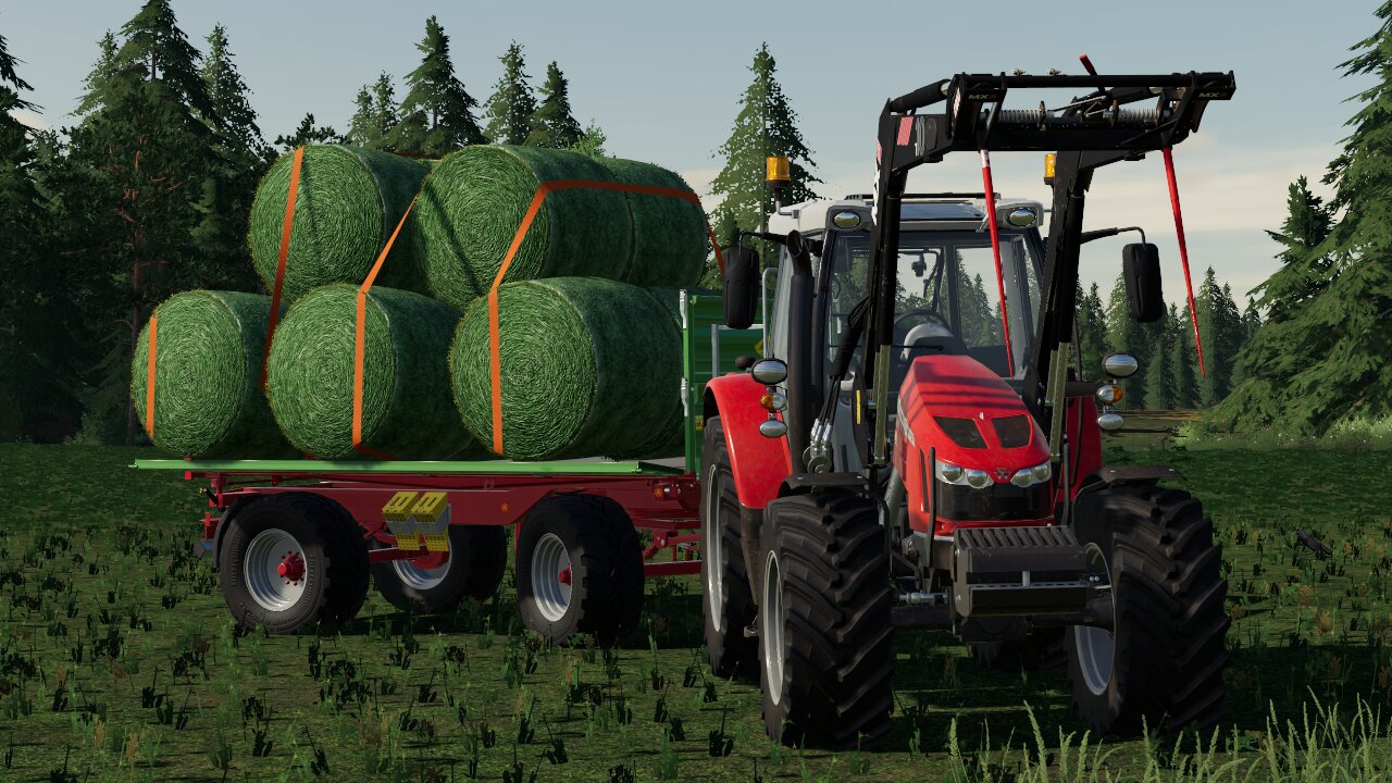 Schön Ballen fahren