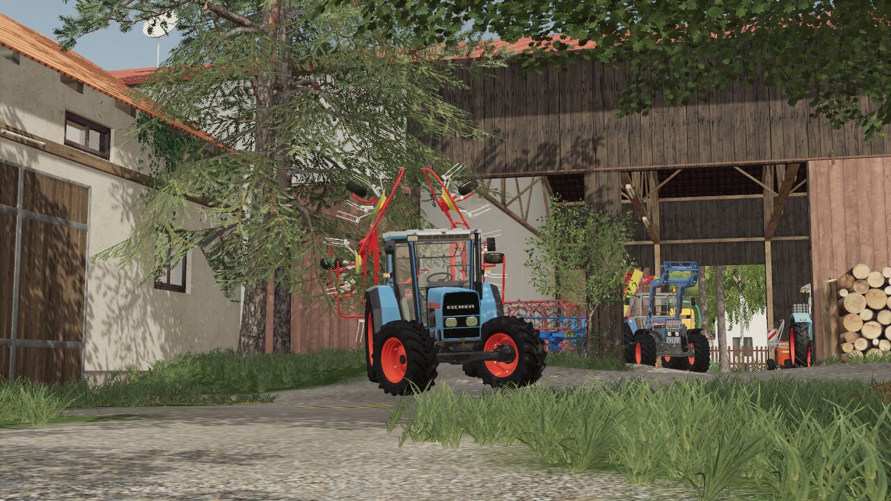 Hay wetta in Oberellerbach