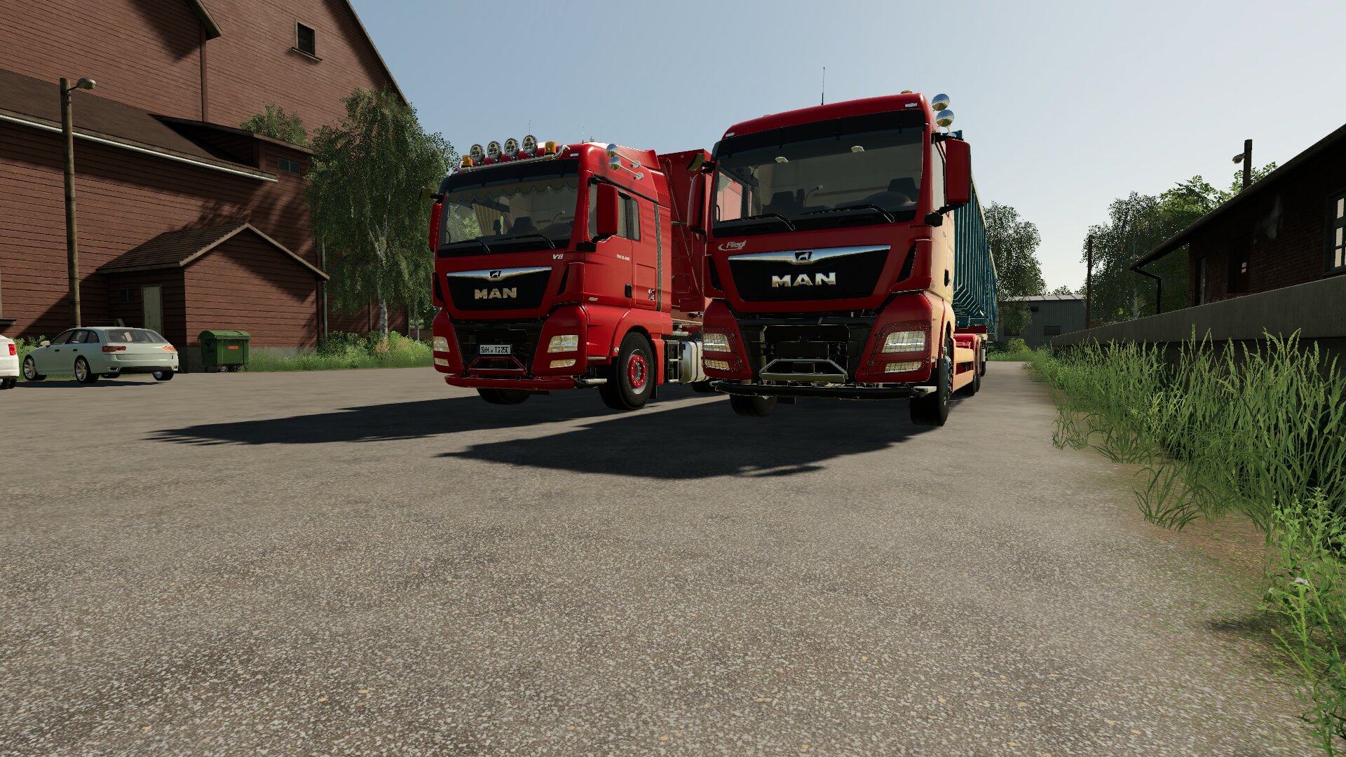 MAN TGX 18680 V8 und TGX 26640