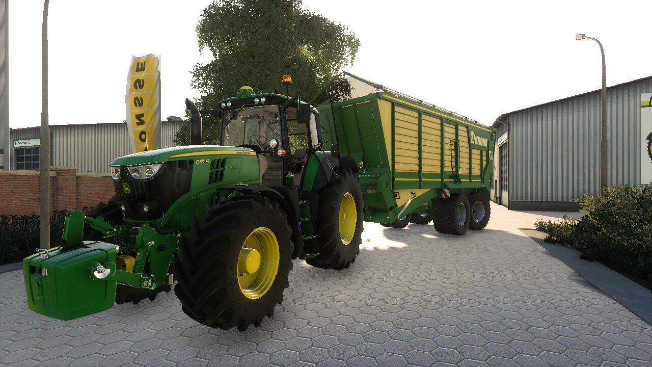 John deere 6195m