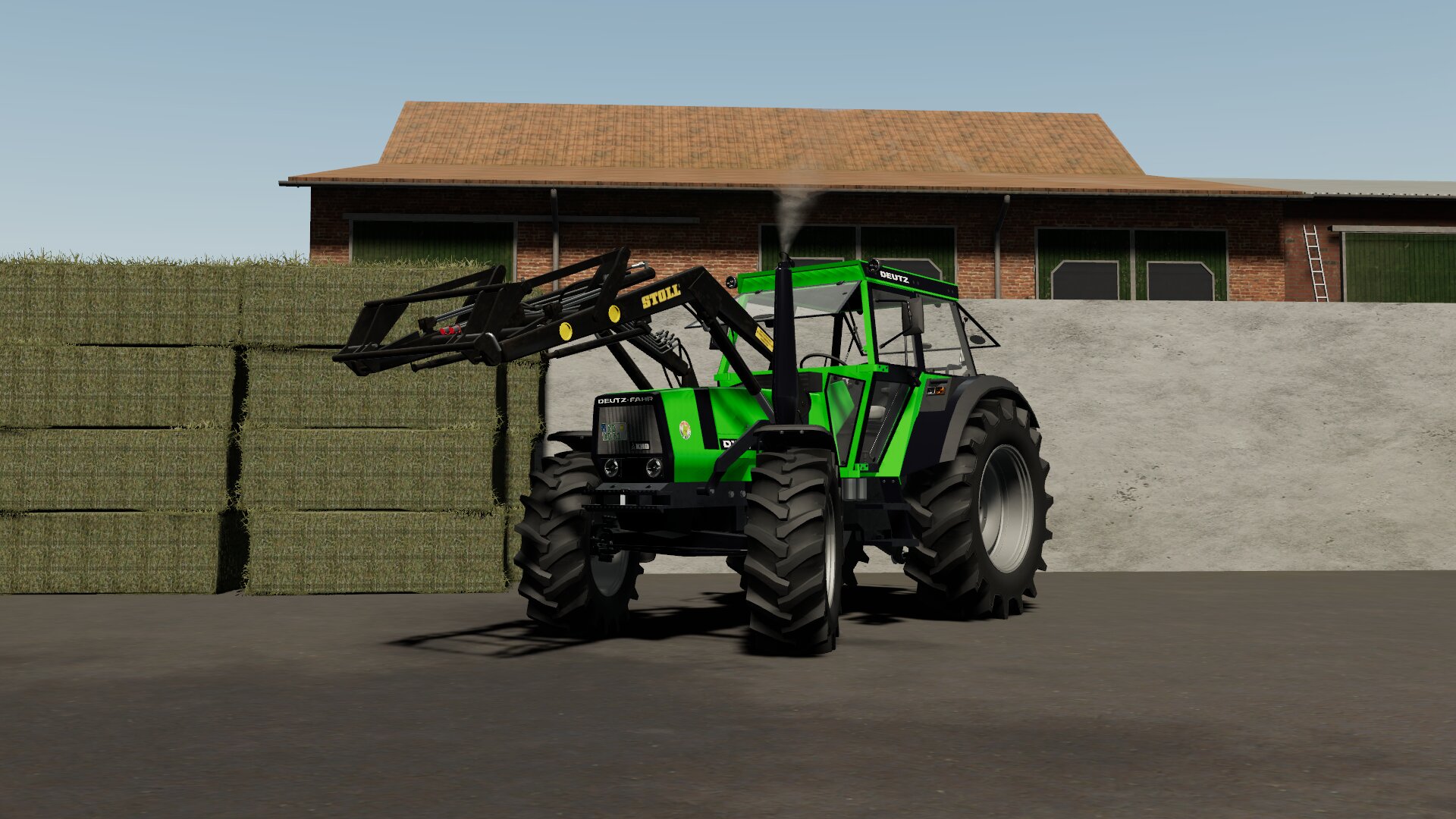 Deutz DX 6.30 mit Stoll Super 1