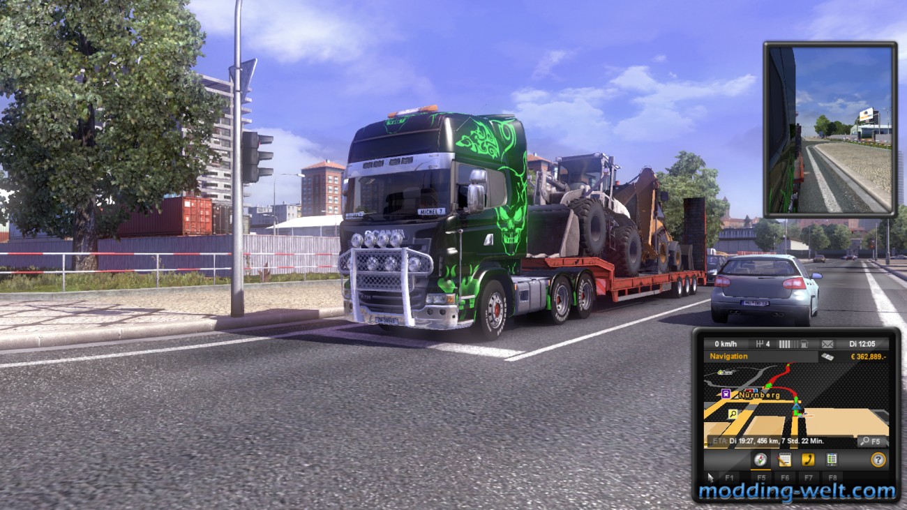 Scania R tropoline