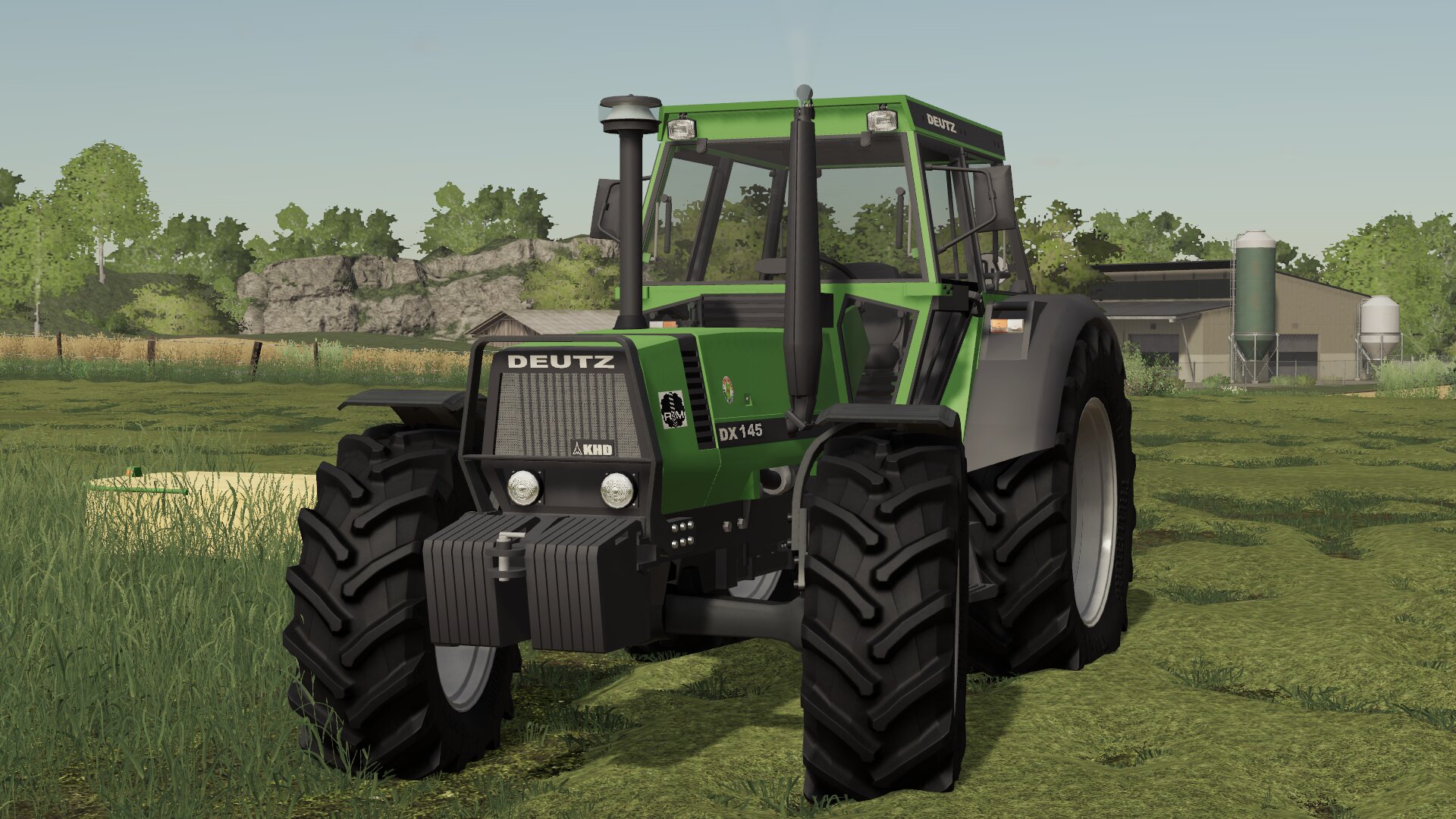 DX 145 Beim ersten Schnitt.