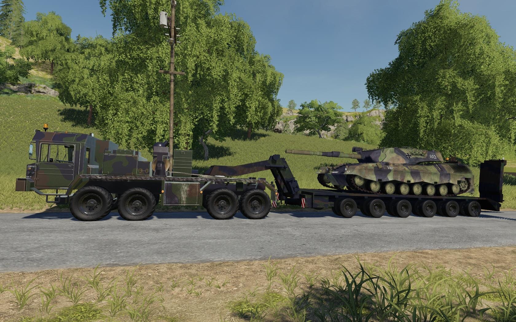 Faun (SLT) Elefant mit Leopard 1A3