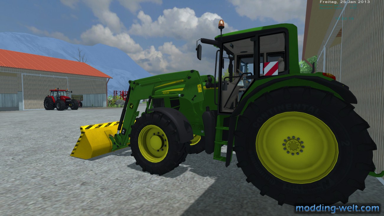 John Deere 6930 FL  auf der Bauern Glück