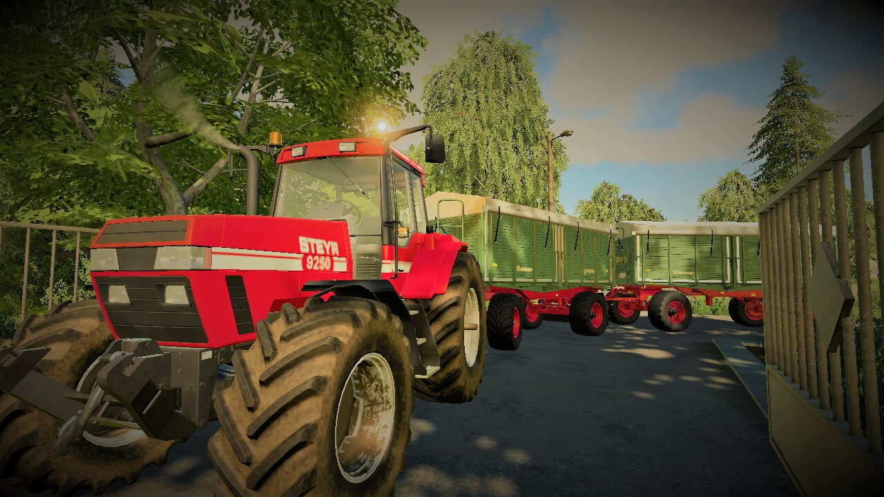 Mit dem Steyr noch den Rest verkaufen
