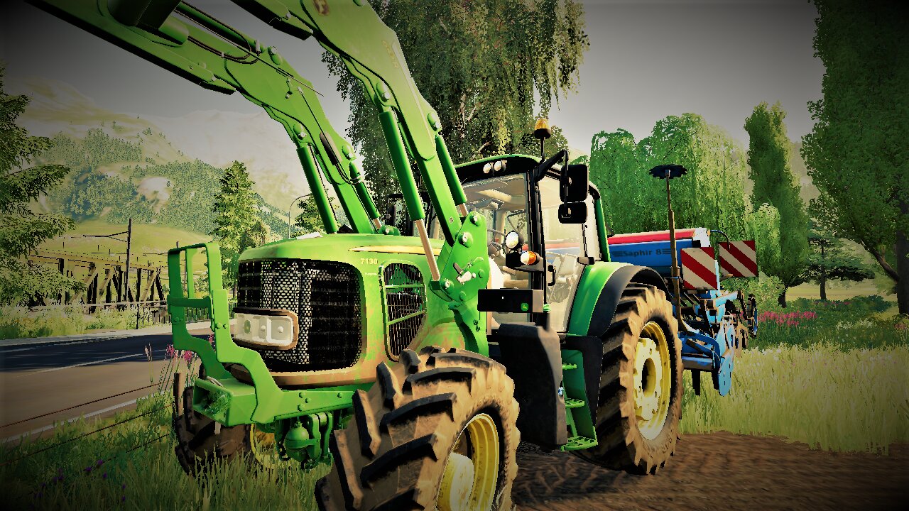 Mit dem 7130 John Deere anbauen