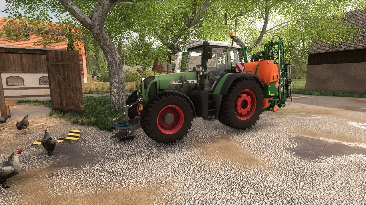 fendt 716 vario und amazone