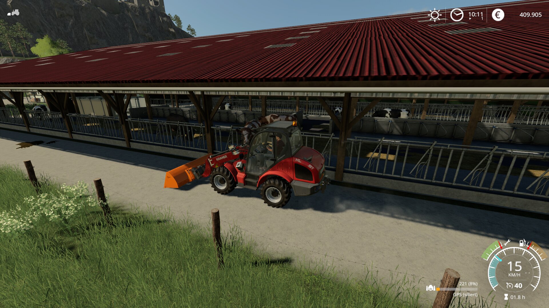 Die Felsbrunn auch mal bespielen