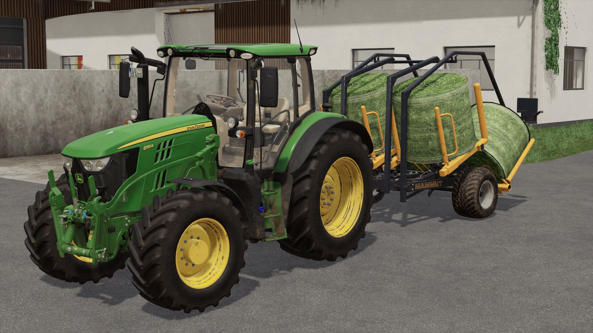 Ballen holen mit dem 6155r