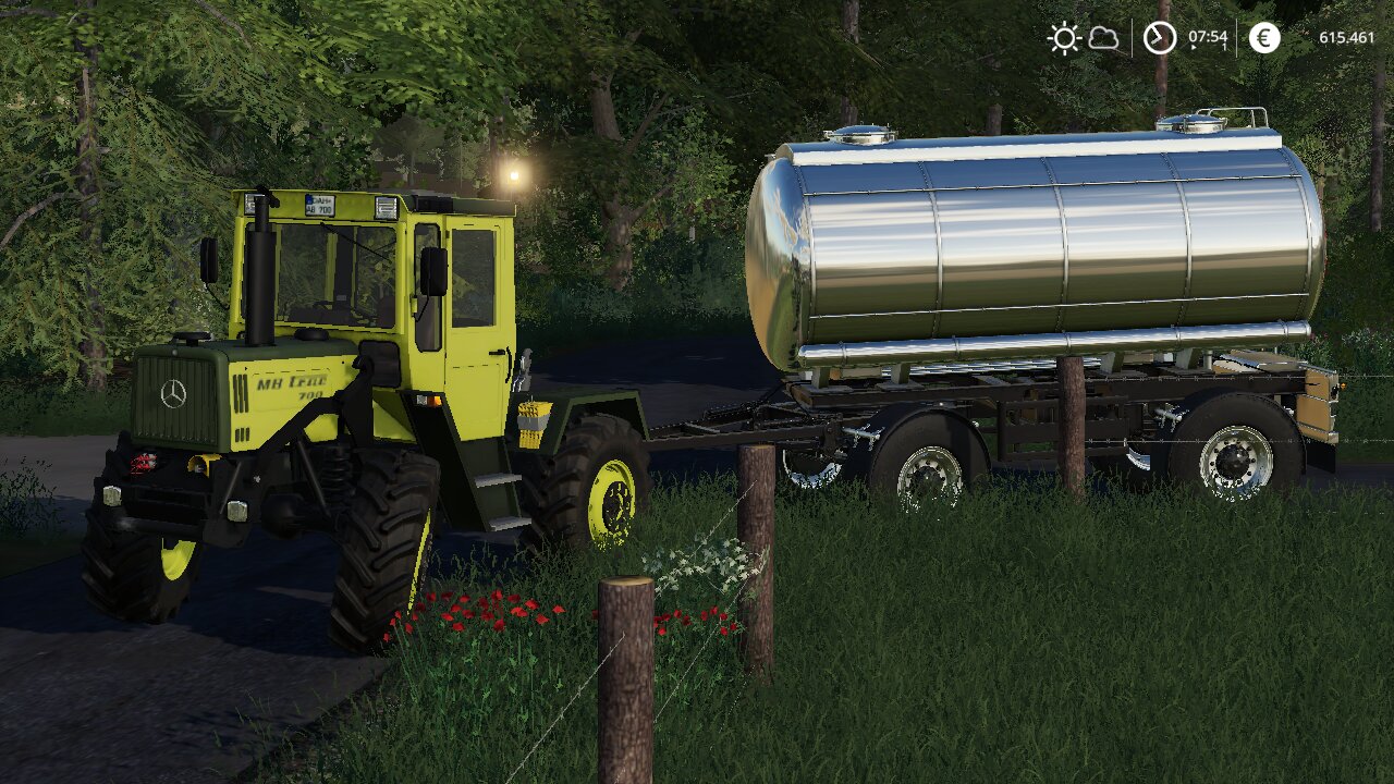 Milch fahren