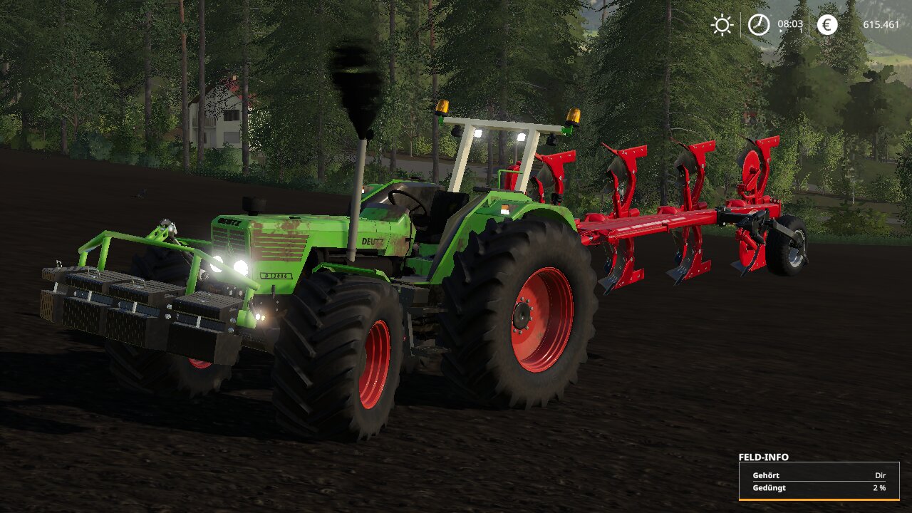 Ackern mim deutz