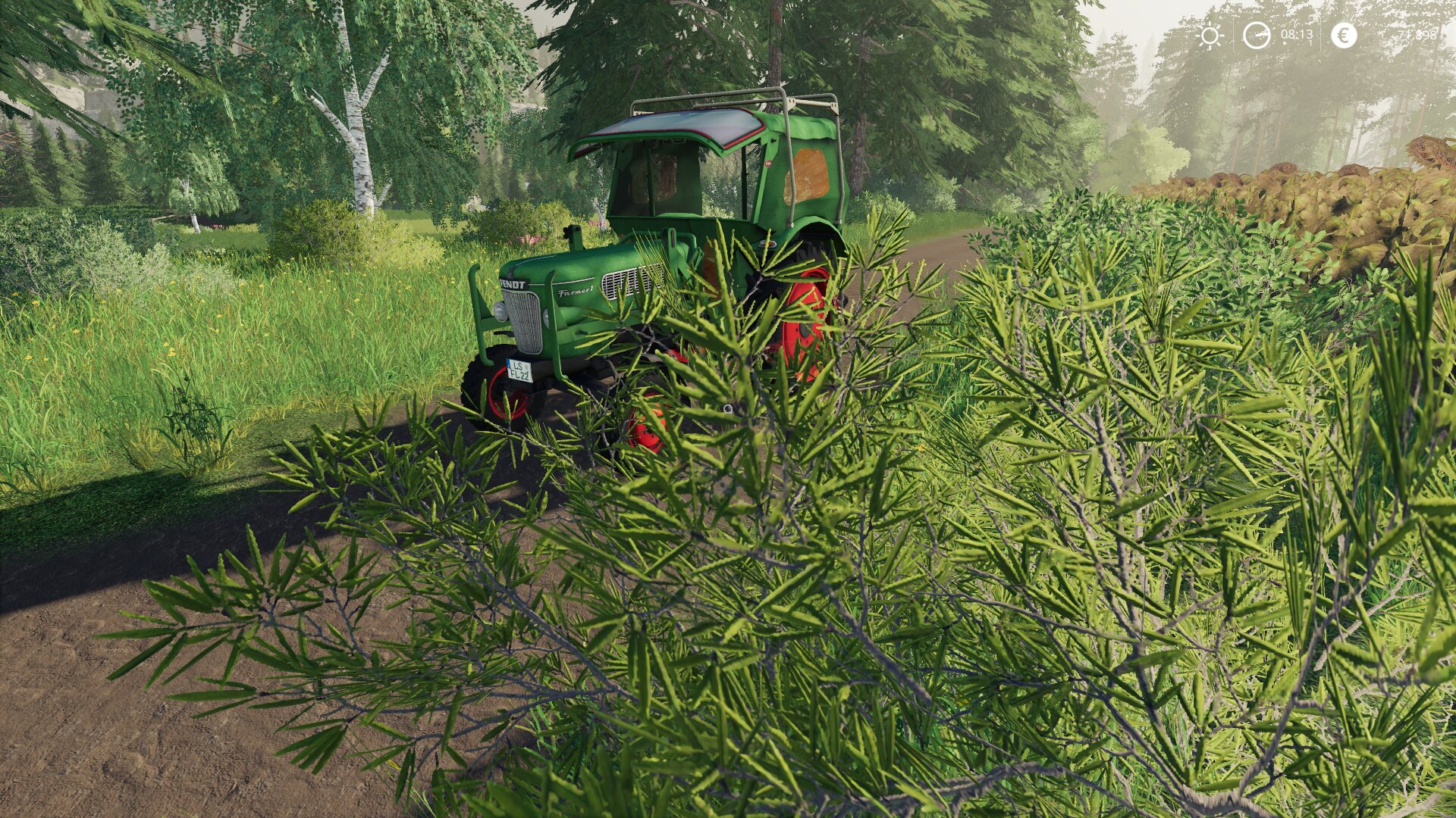 Eine kleine Aussfahrt mit meinem Fendt Farmer 2 gemacht