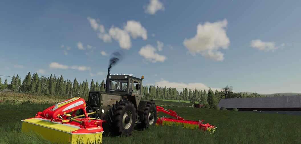 MB trac bei der arbeit