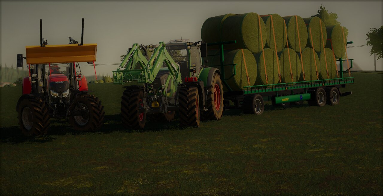 Ballen fahren und Laden