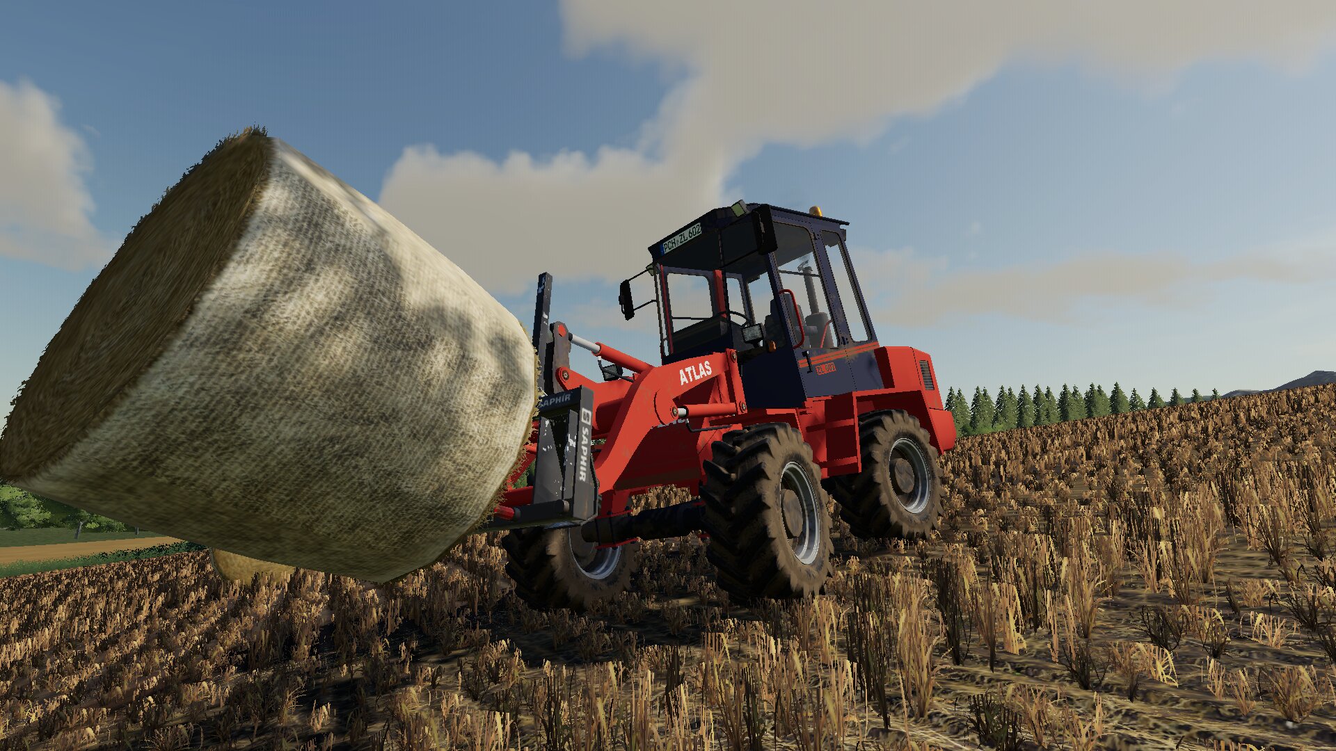 Ballenladen mit n Atlas