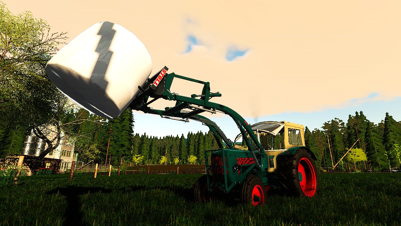 Hanomag am Ballen holen