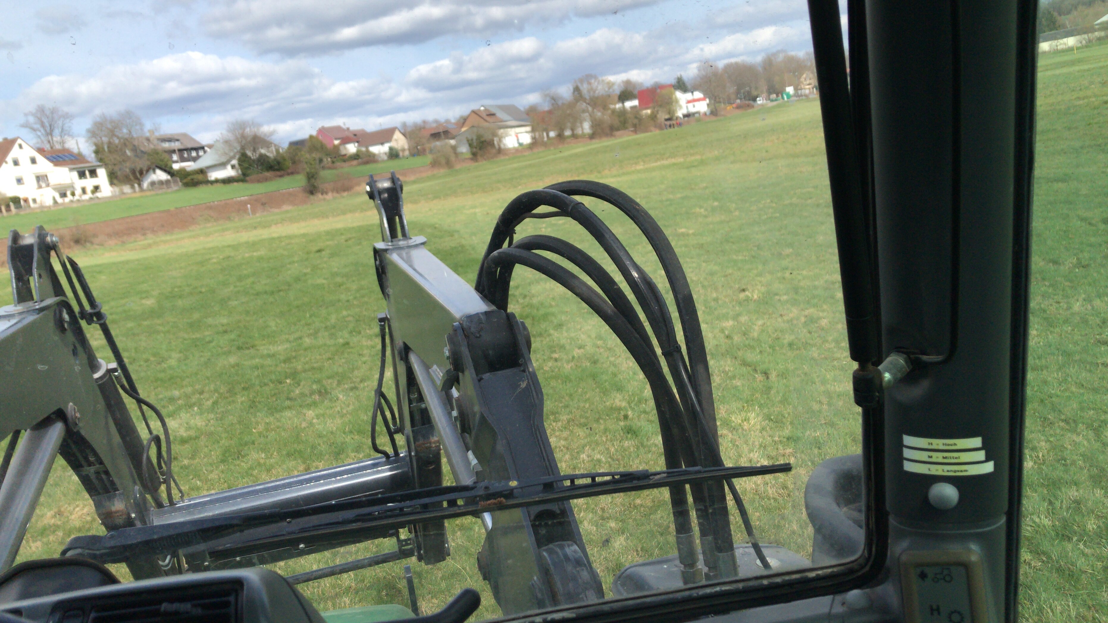 Ab gehts ans schleppen
