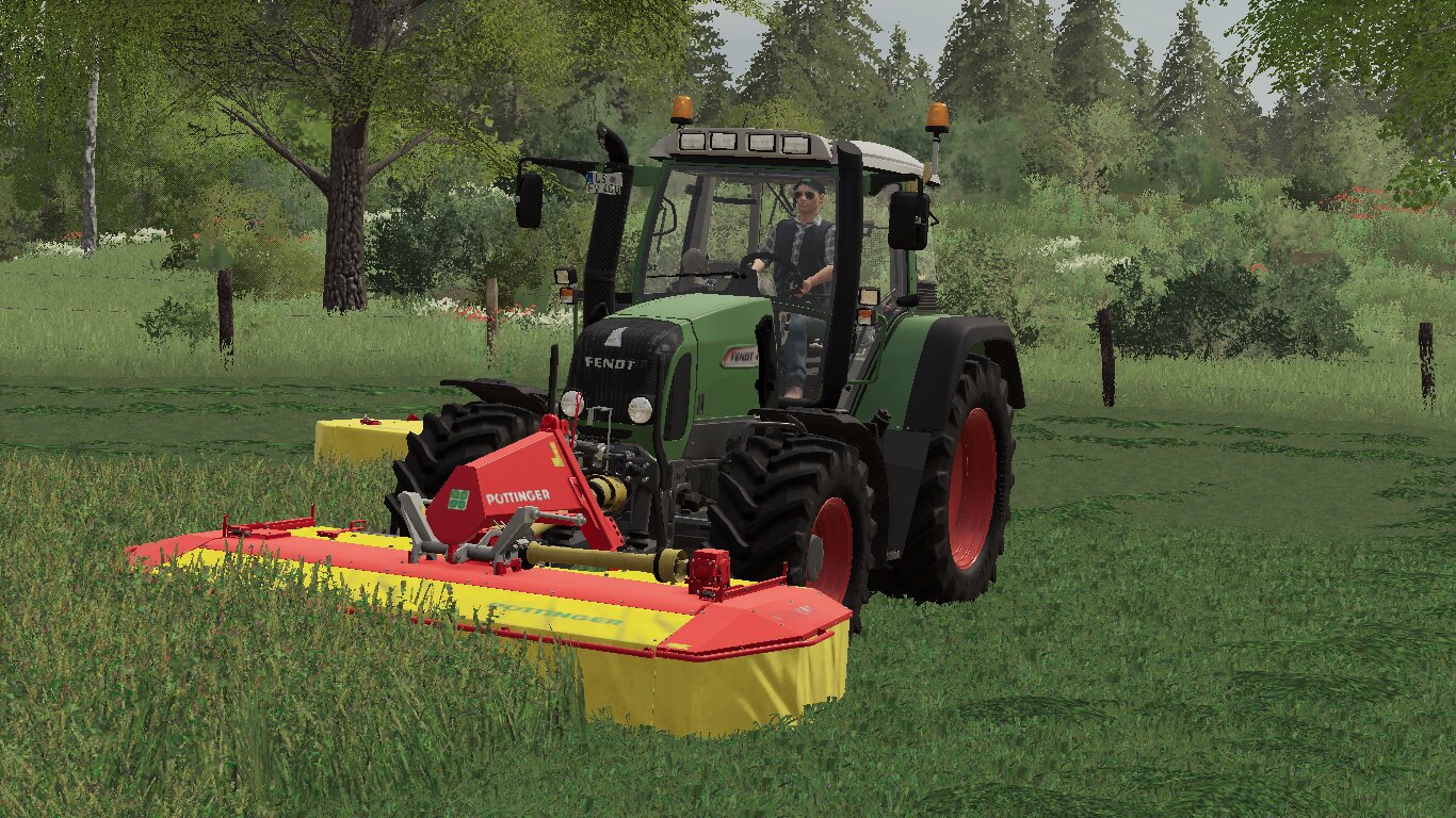 Gras mähen