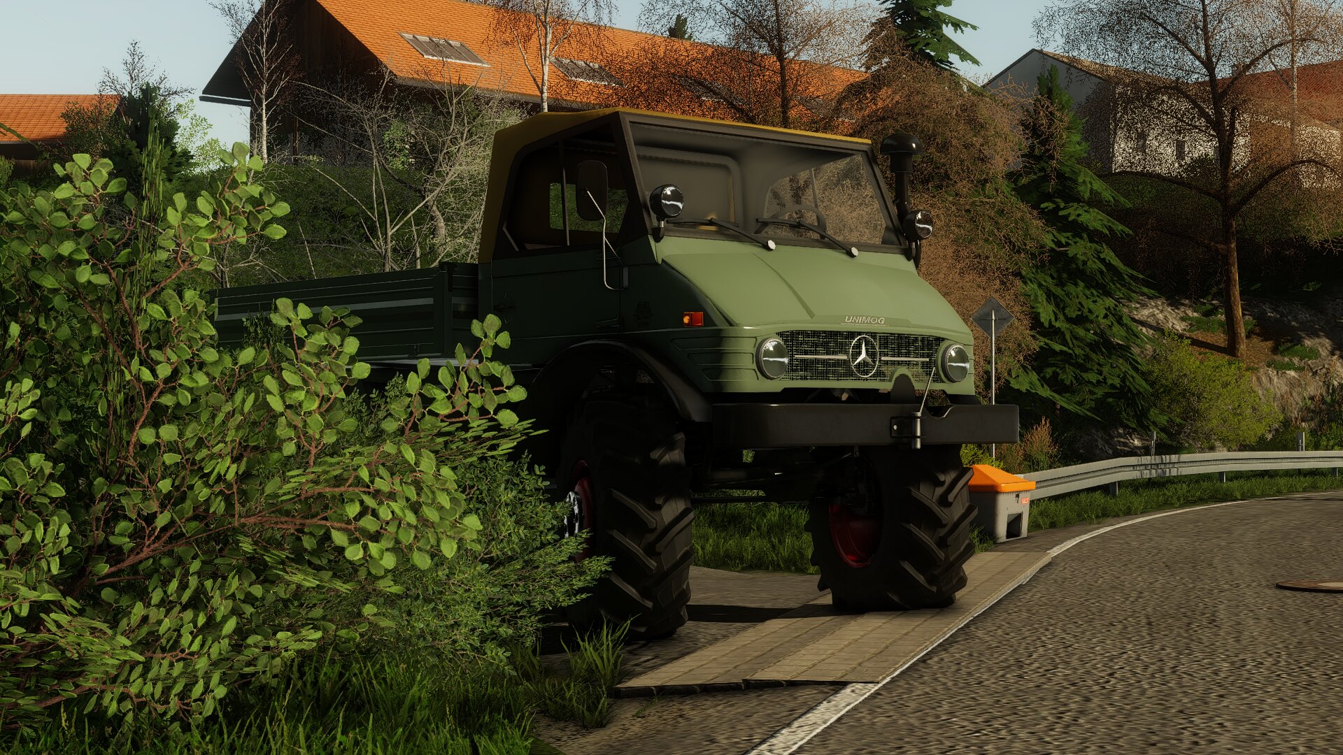 Mit dem Unimog spazieren fahren ...