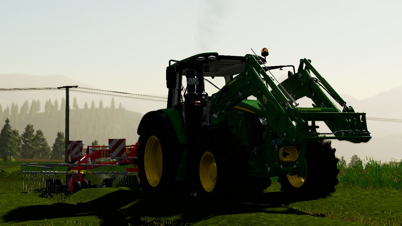 Schwadern mit dem 6m