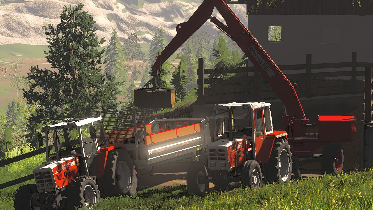 Mistladen mit dem 8070 SK1 2WD