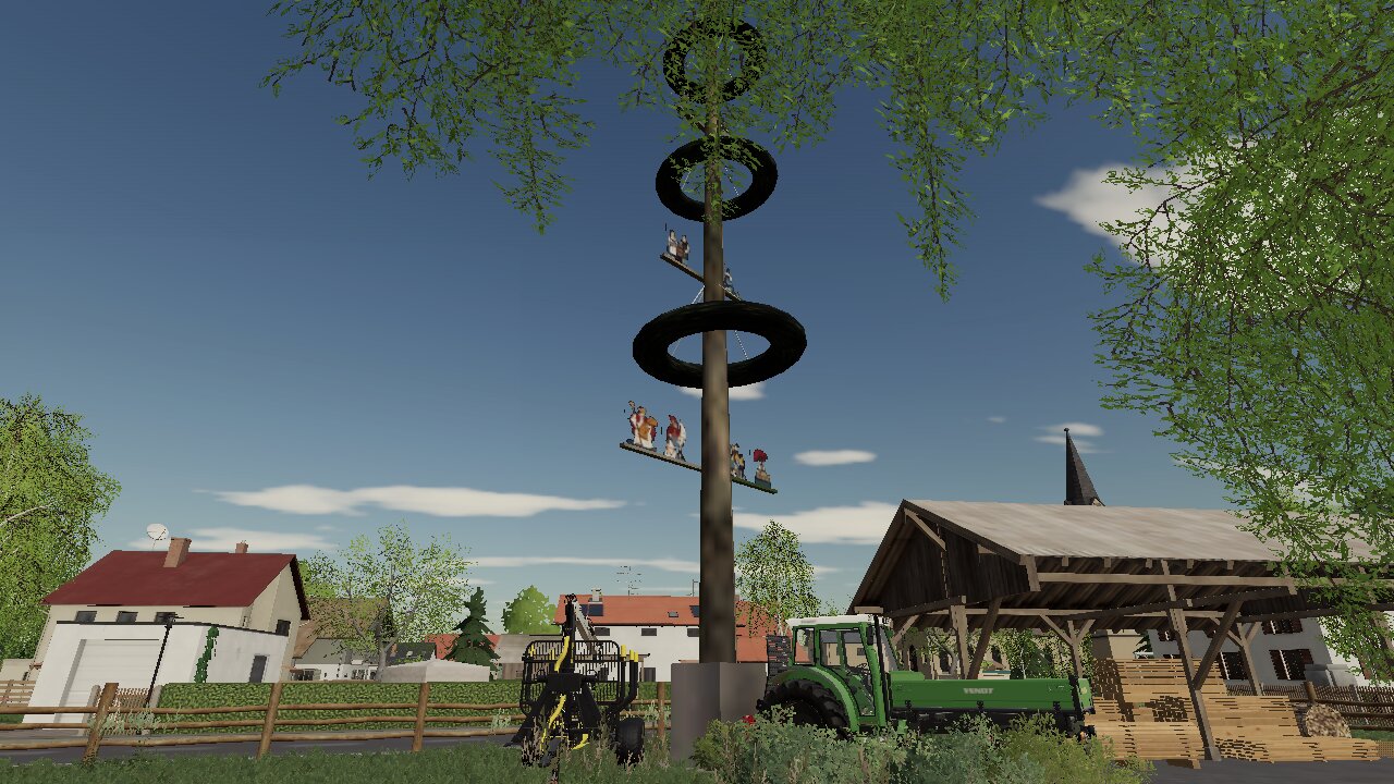 Da Maibaum is gut behütet