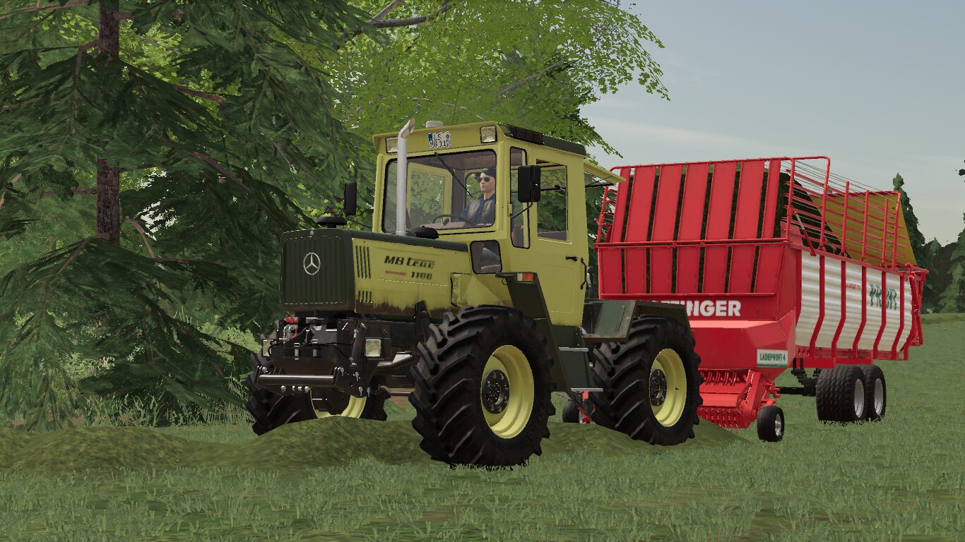 Am Gras einfahren für die BGA!!!