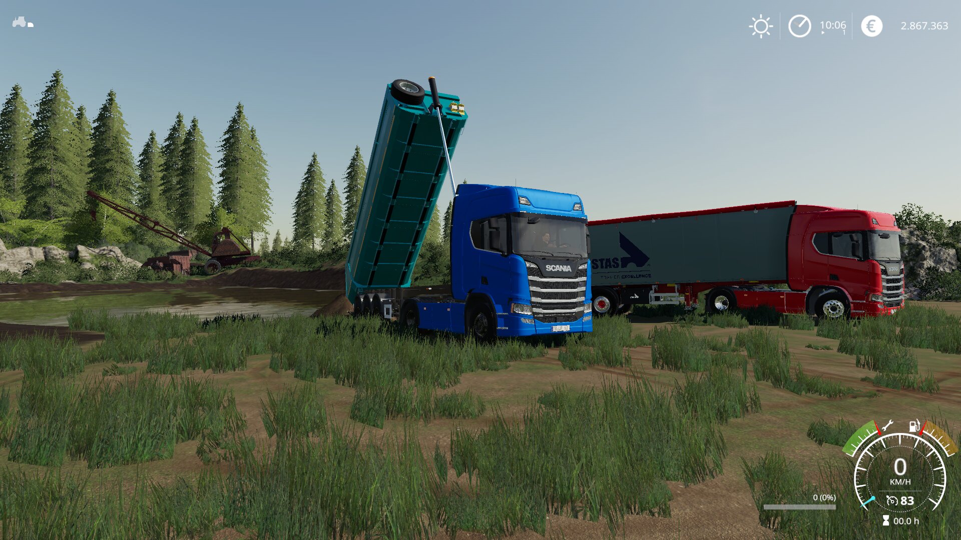 SCANIA R580 V8