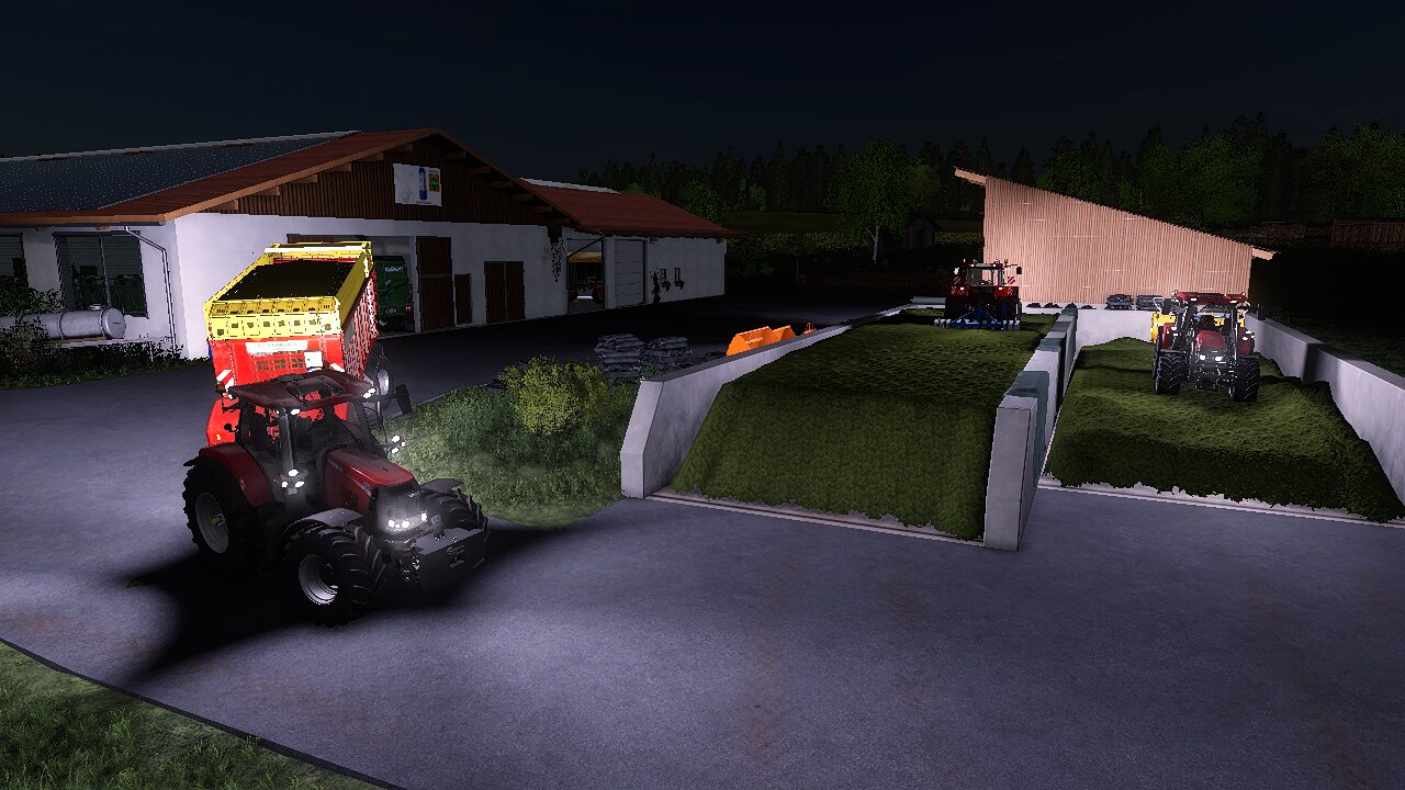 Spät Abends noch schnell silo machen