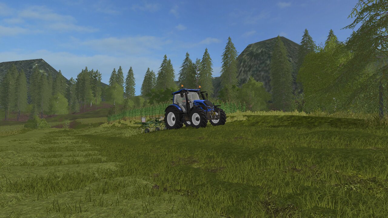 Mit einen Krone Vendro 470 Zettern