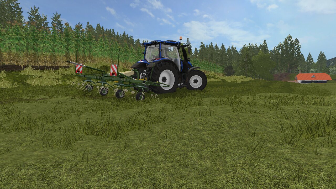 Mit einen Krone Vendro 470 Zettern