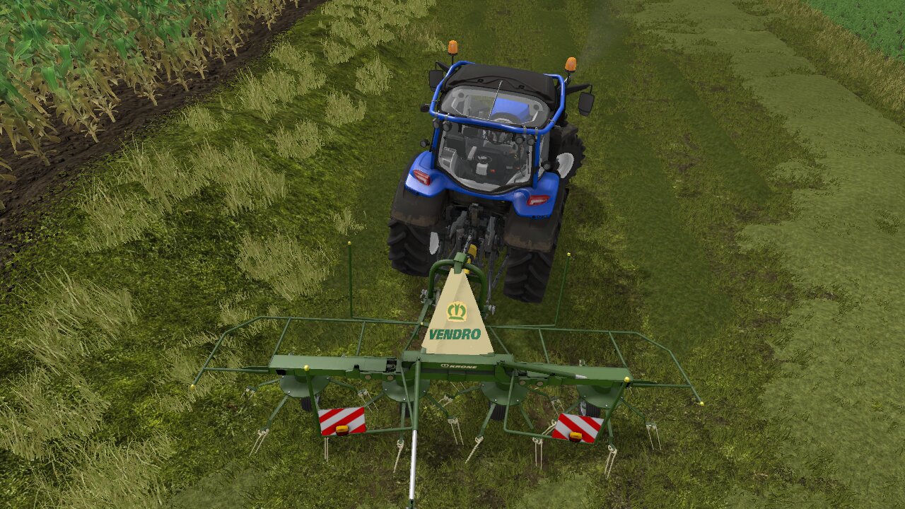 Mit einen Krone Vendro 470 Zettern