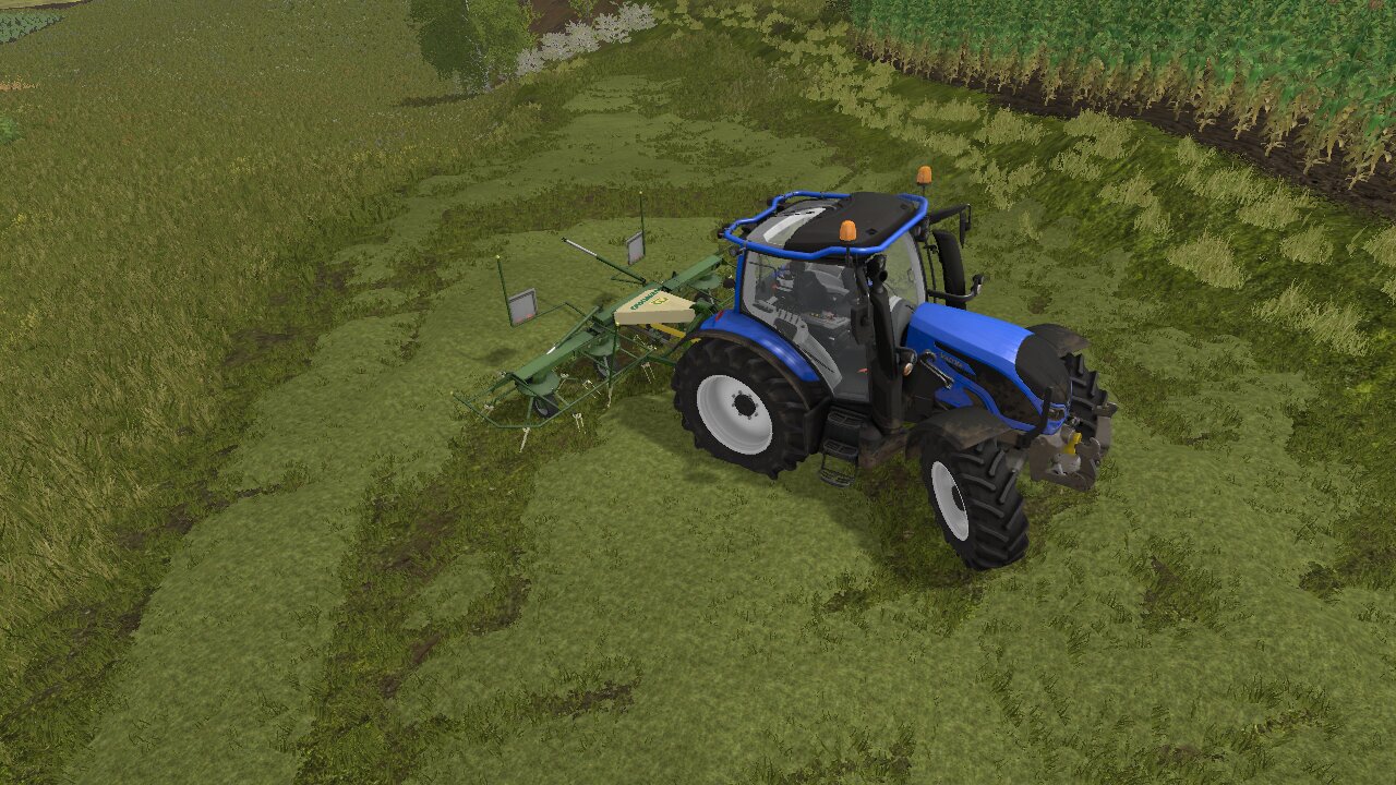 Mit einen Krone Vendro 470 Zettern
