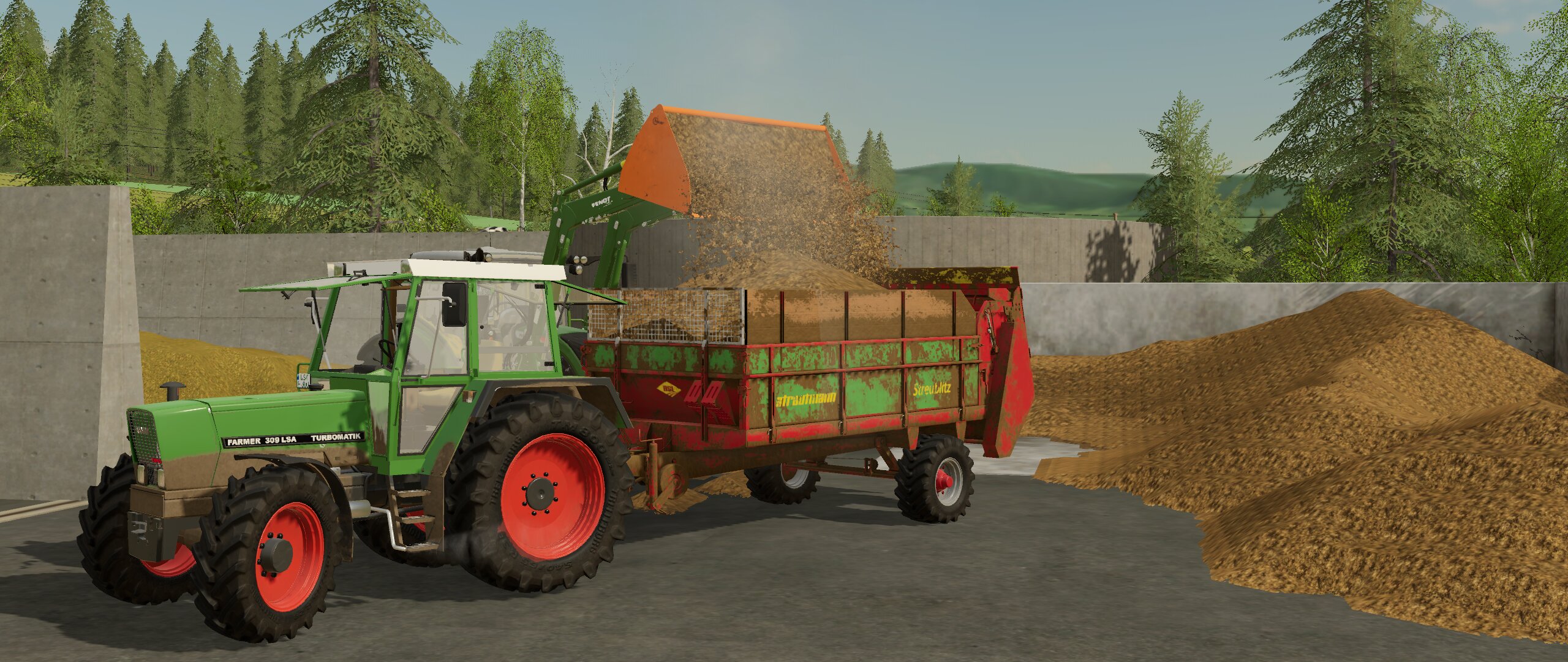 Mist mit dem 309 LSA