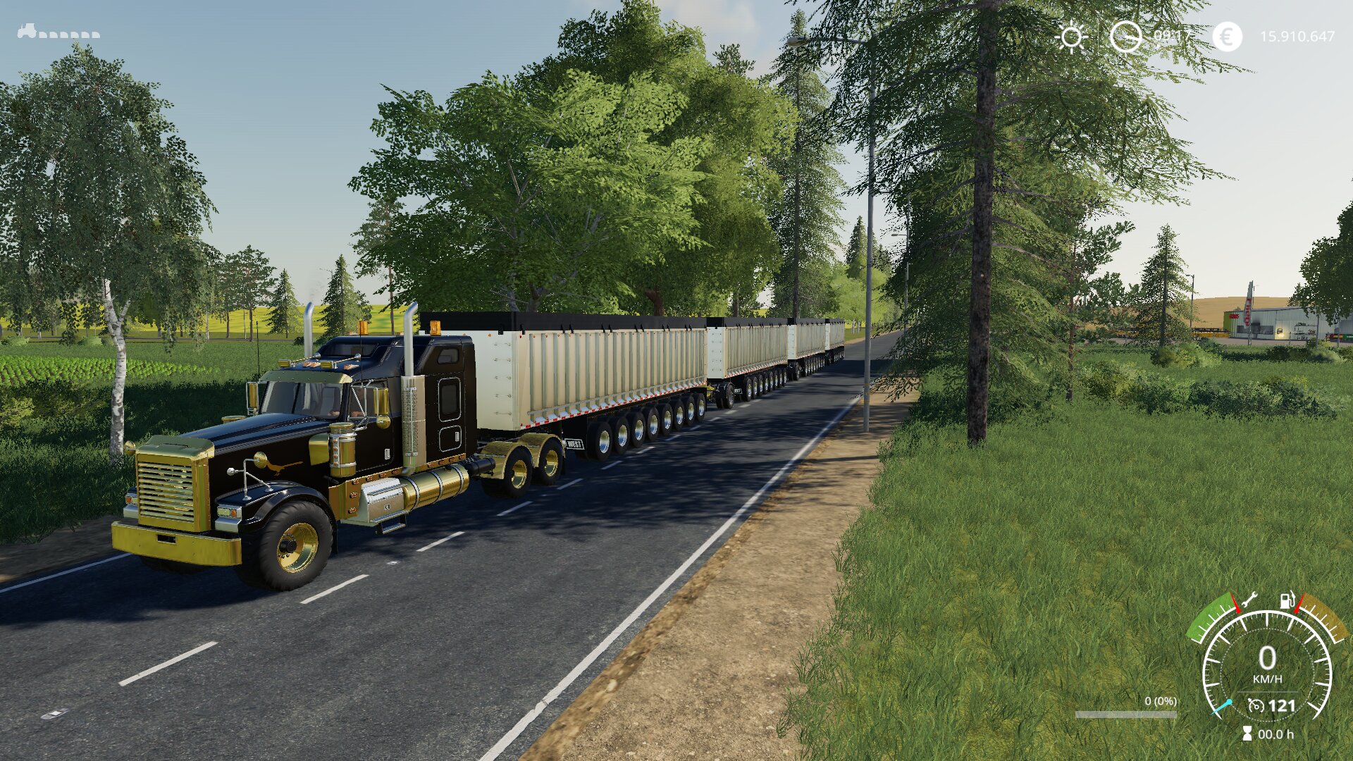Das ist ein großer LKW