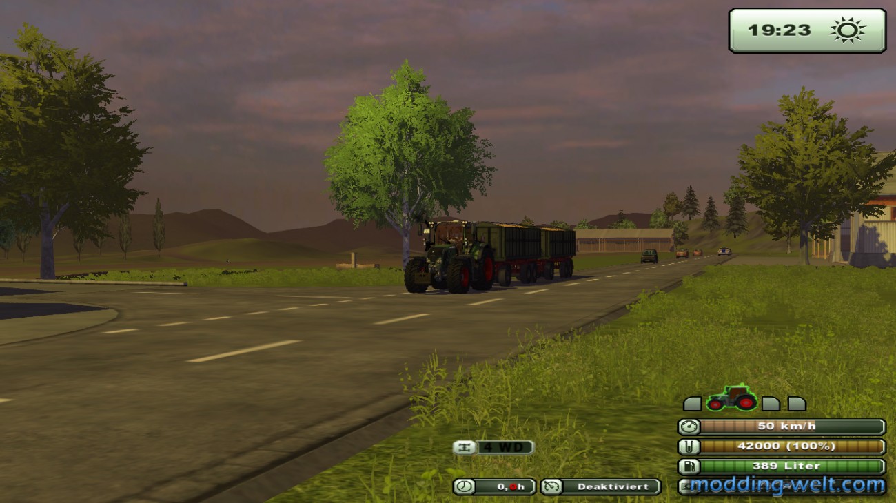 Getreide Fahren