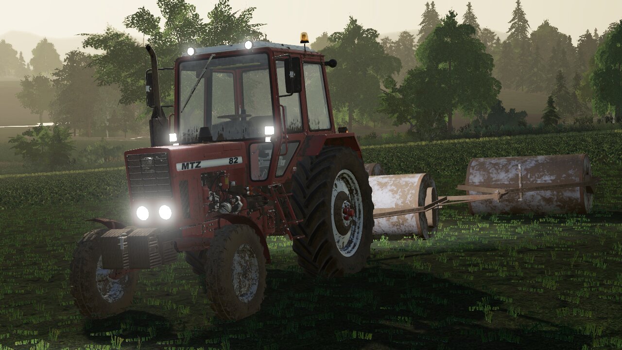 Fertig mit walzen