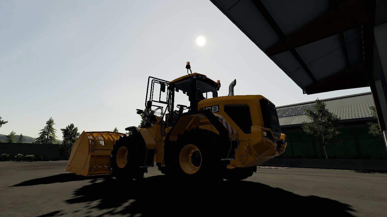 Neuen JCB Radlader in empfang genommen
