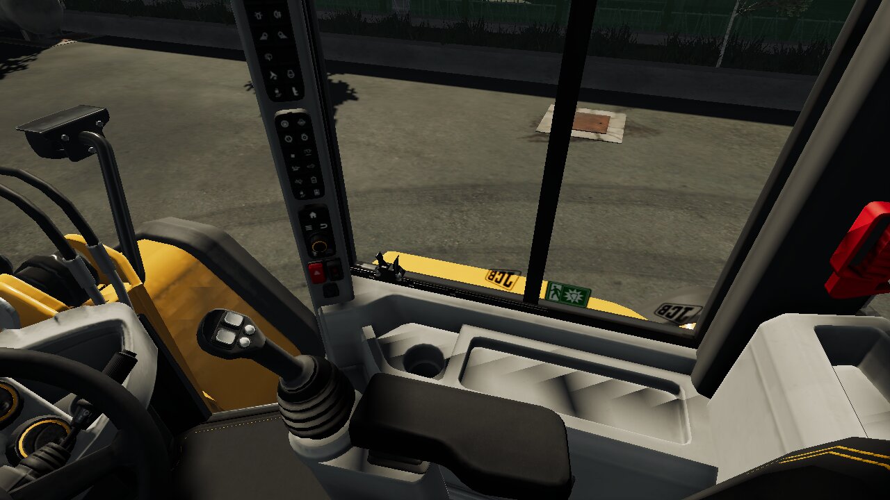 Neuen JCB Radlader in empfang genommen