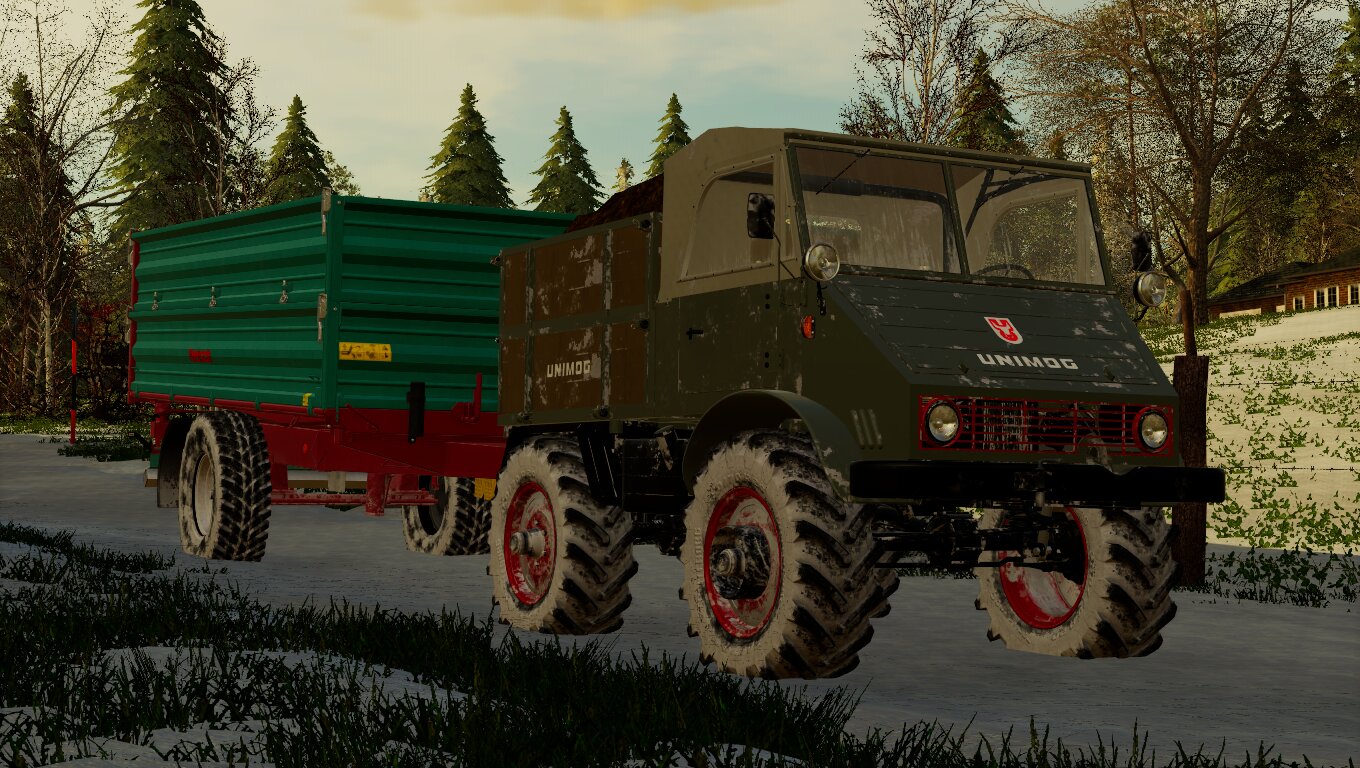 #Unimog 401 #Reisch Einachser
